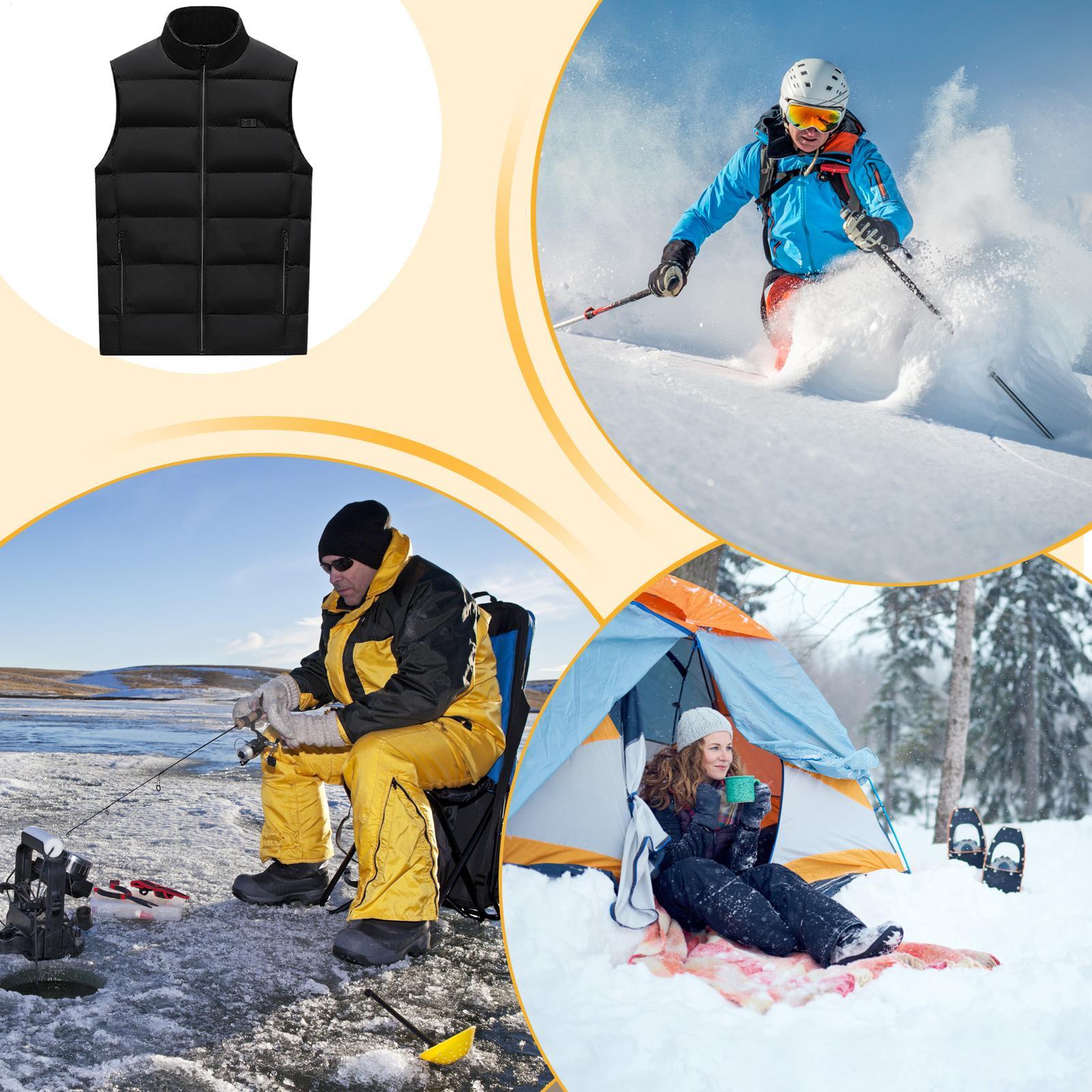 Cycling Heat Gear - Winter Heated Vest Warm USB Electric