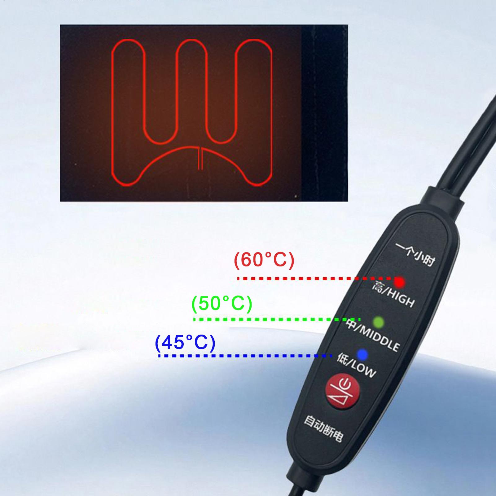 Cycling Heat Gear - Handlebar Heater 5V Motorcycle Grip Warmers