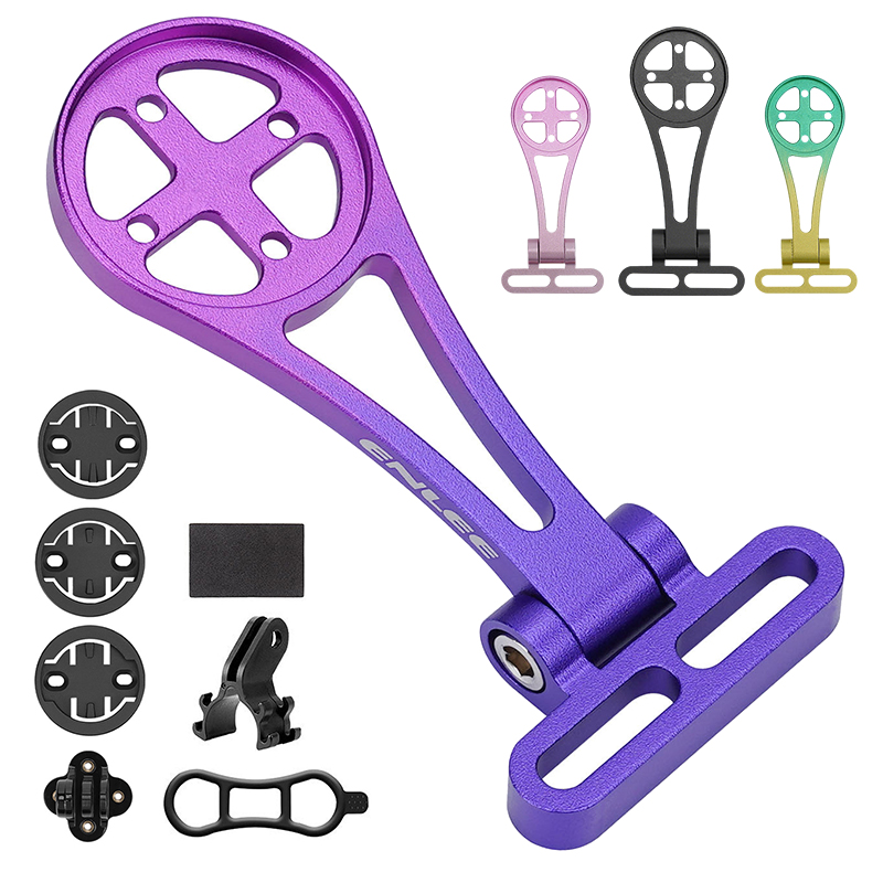 Cycling Gear Mount - Bike Computer Bracket Headlight Holder Aluminum