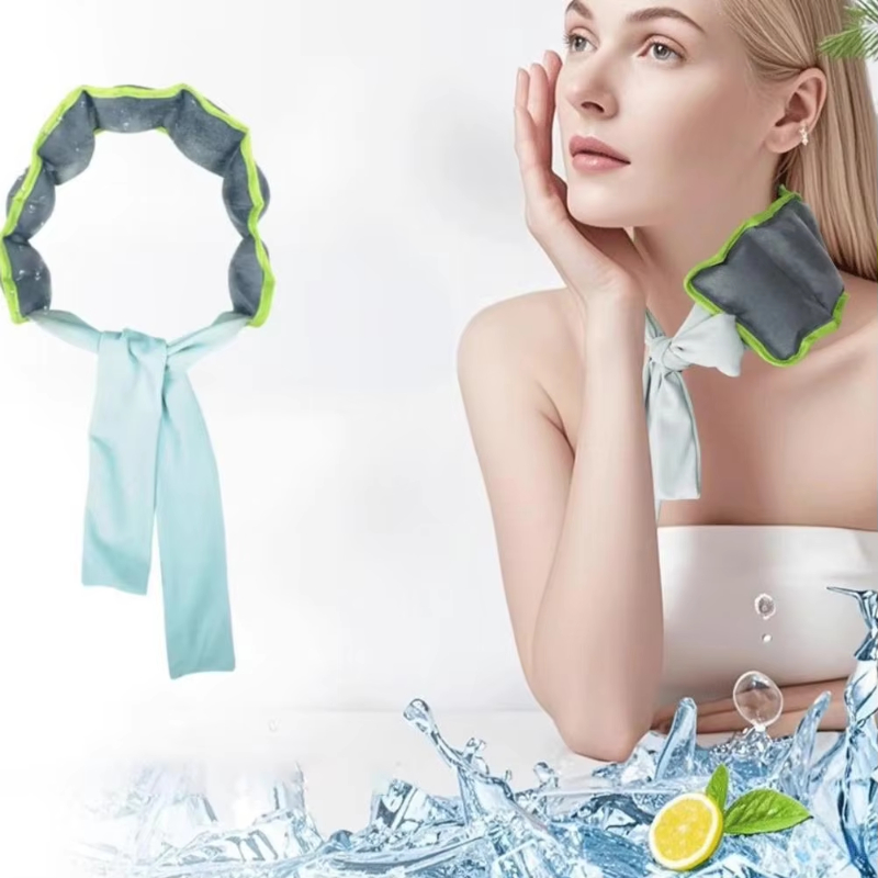 Cycling Heat Gear - Cooling Ice Scarf for Neck Cold