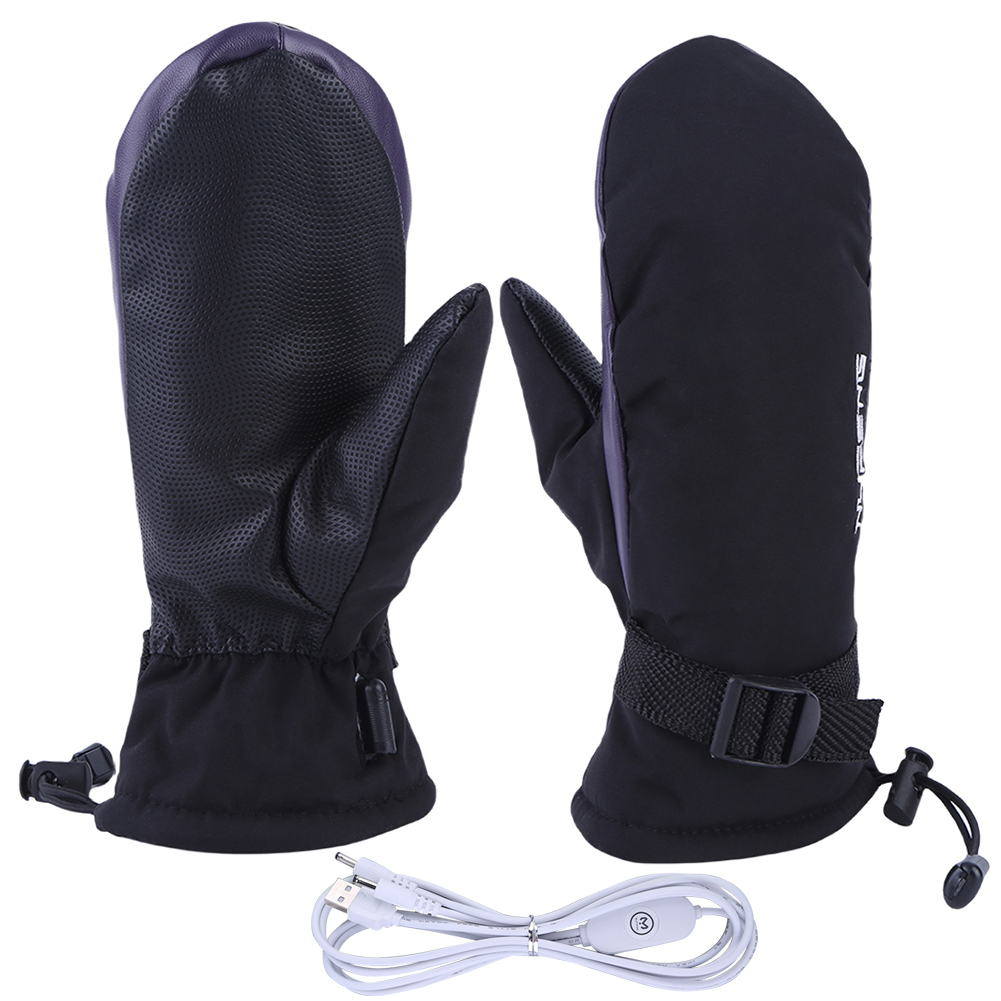 Cycling Heat Gear - Warm Heated Gloves USB Charging Electric