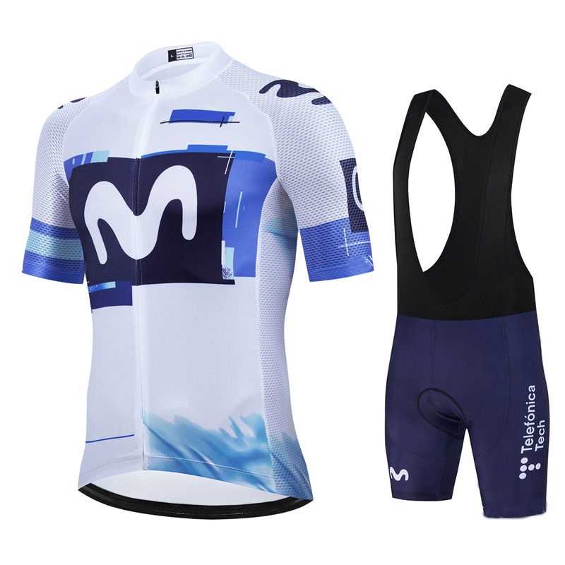 Cycling Gear Clothing - Movistar Pro Team Summer Cycling Jersey