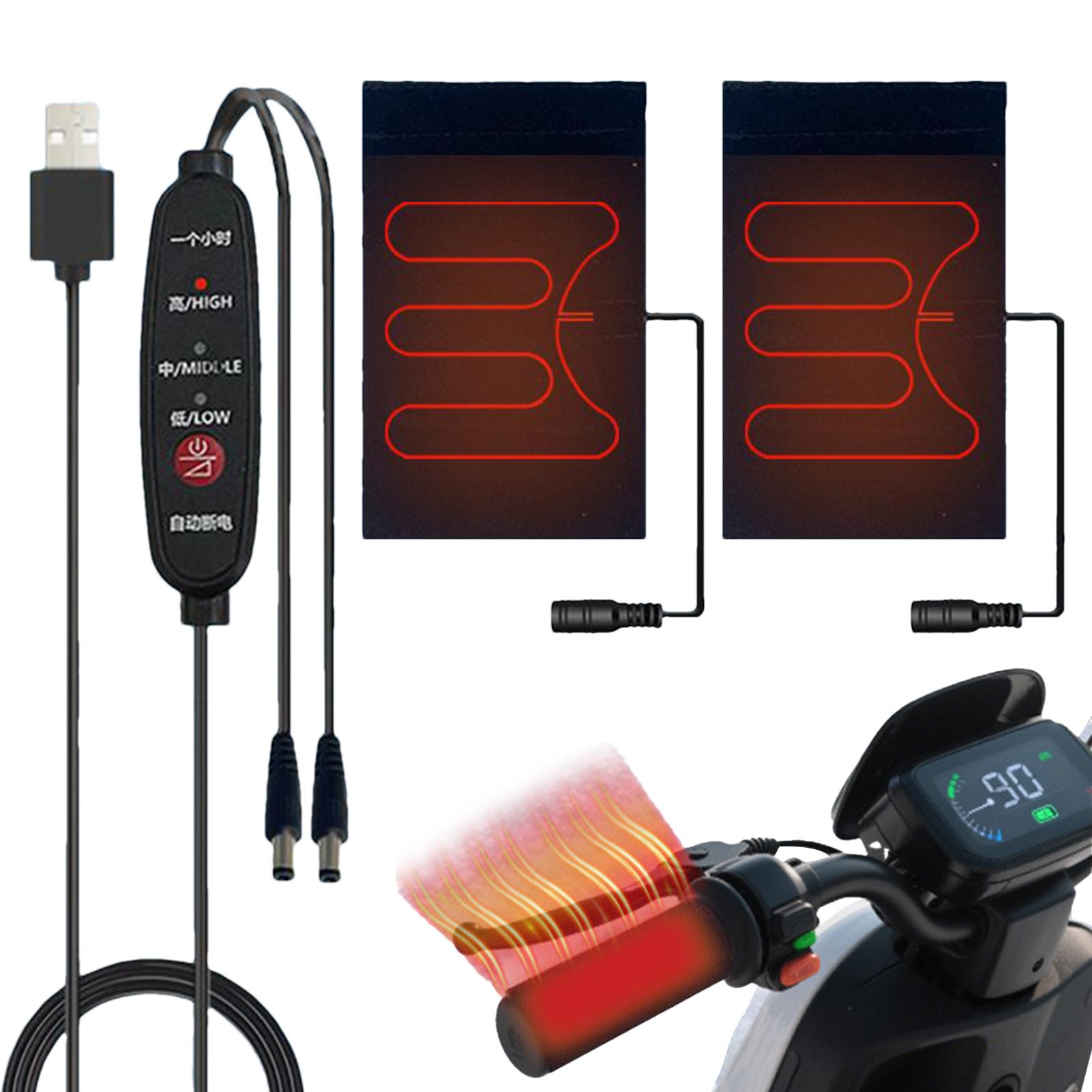 Cycling Heat Gear - Handlebar Heater 5V Handlebar Cover Heated