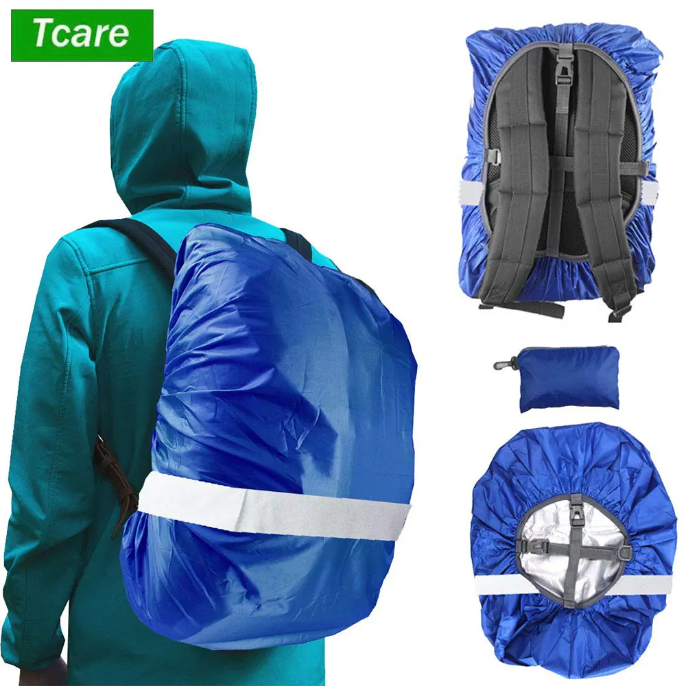 Cycling Gear Backpack - Waterproof Backpack Rain Cover Reflective Strap,