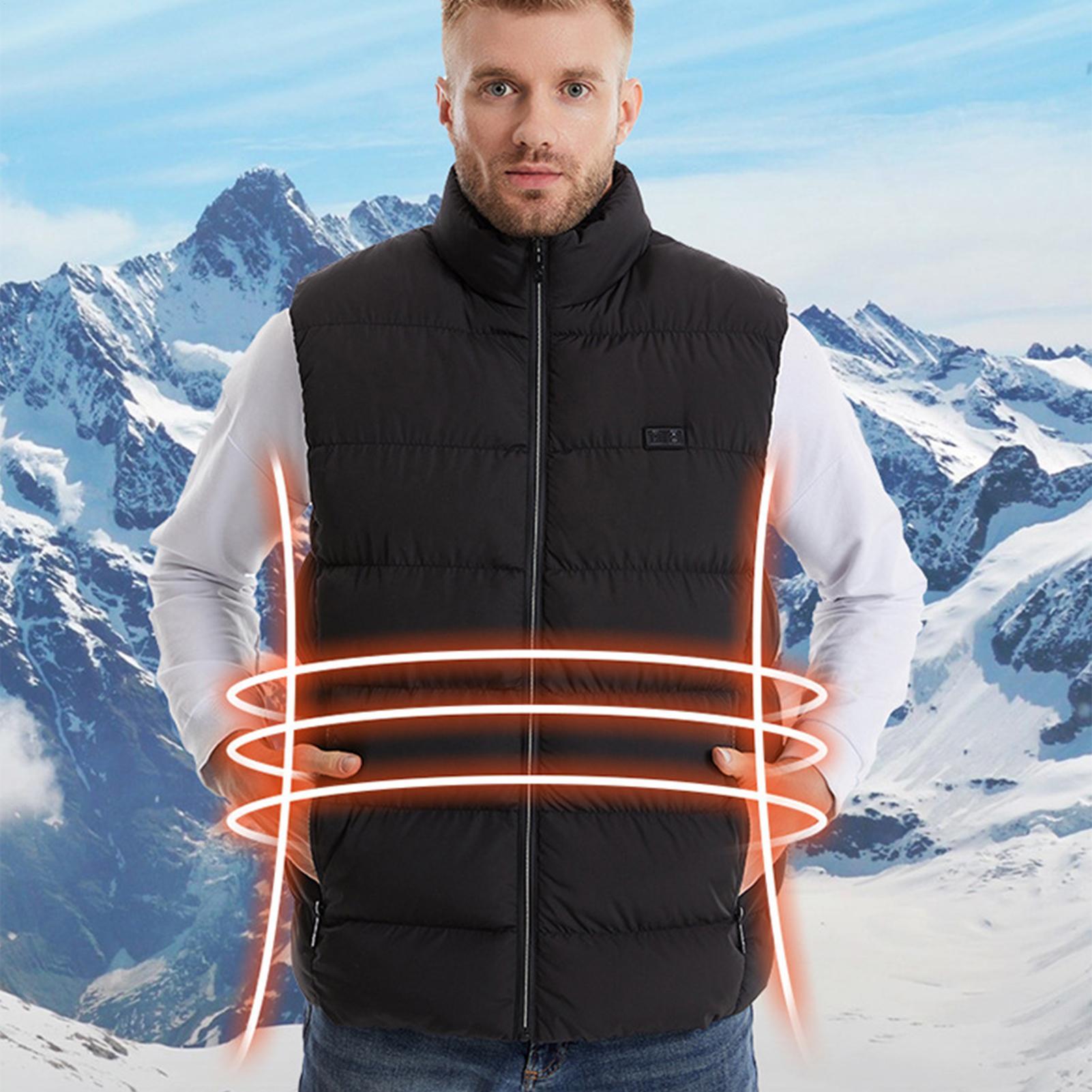 Winter Heated Vest Warm USB El - Cycling Heat Gear review and price