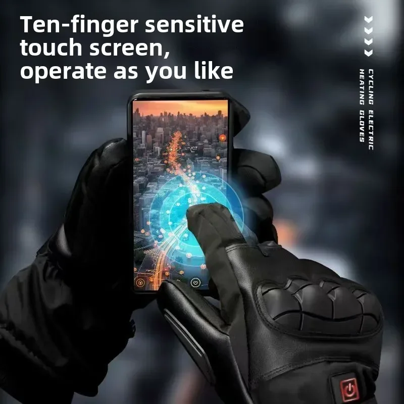 Heated Motorcycle Gloves for M - Cycling Heat Gear review and price