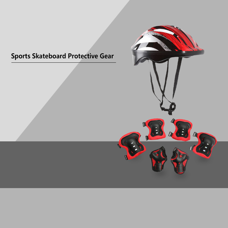7Pcs/Set Kids Knee Pads and El - Cycling Safety Gear For Kids review and price