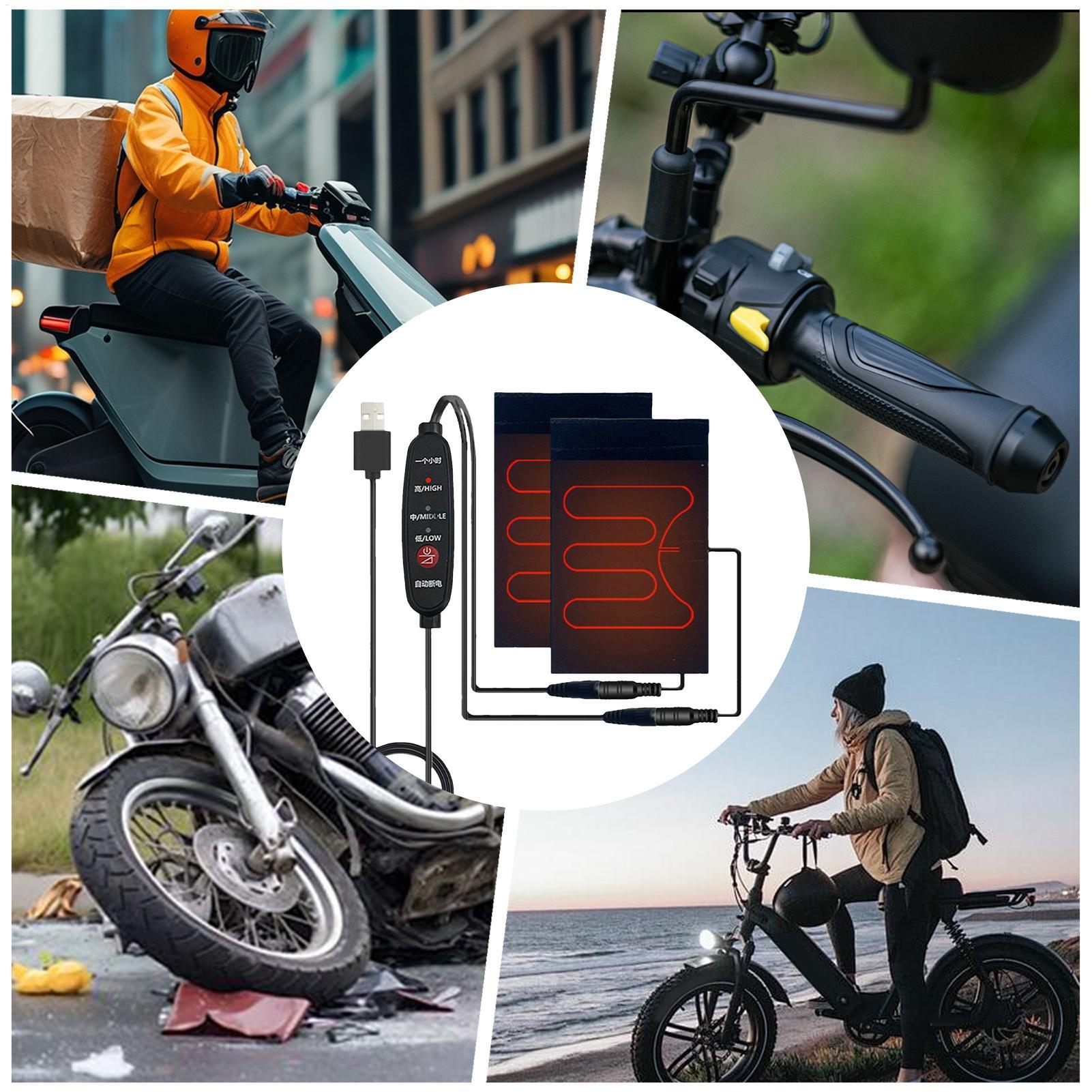 Heated Handlebar Grip 5V Motor - Cycling Heat Gear review and price