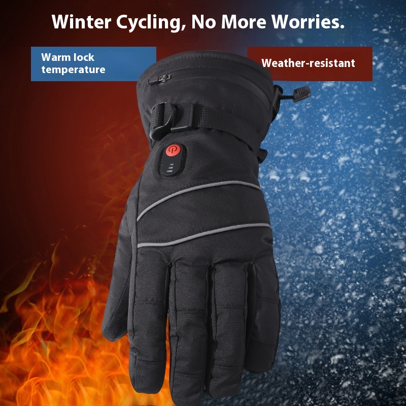 Touchscreen Heating Gloves Out - Cycling Heat Gear review and price