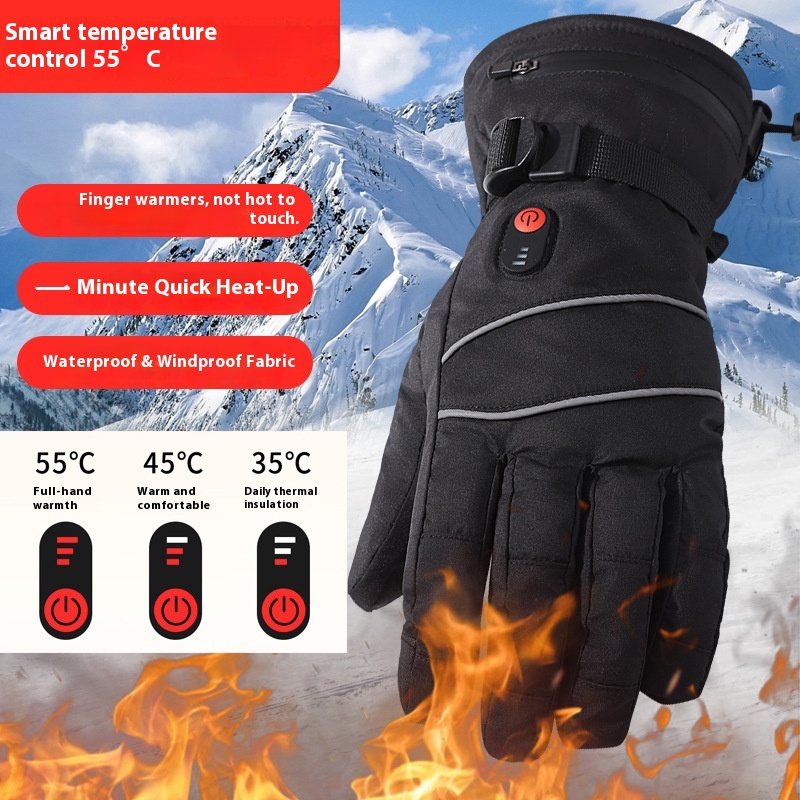 Touchscreen Heating Gloves Out - Cycling Heat Gear review and price