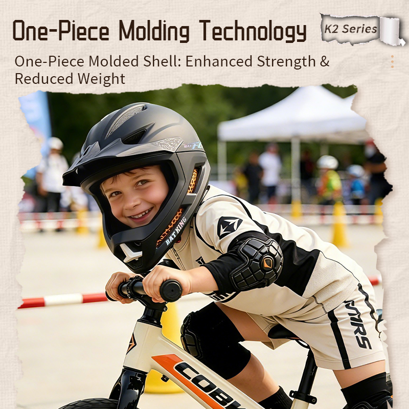 BATFOX Kids Full Face Cycling  - Cycling Safety Gear For Kids review and price