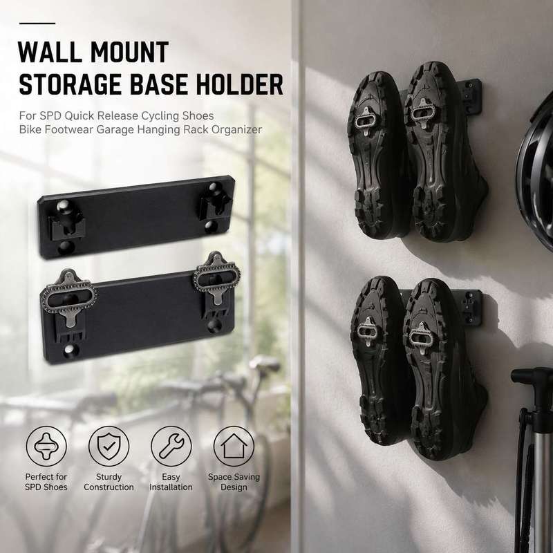 Wall Mount Storage Base Holder - Cycling Gear Wall Organizer review and price