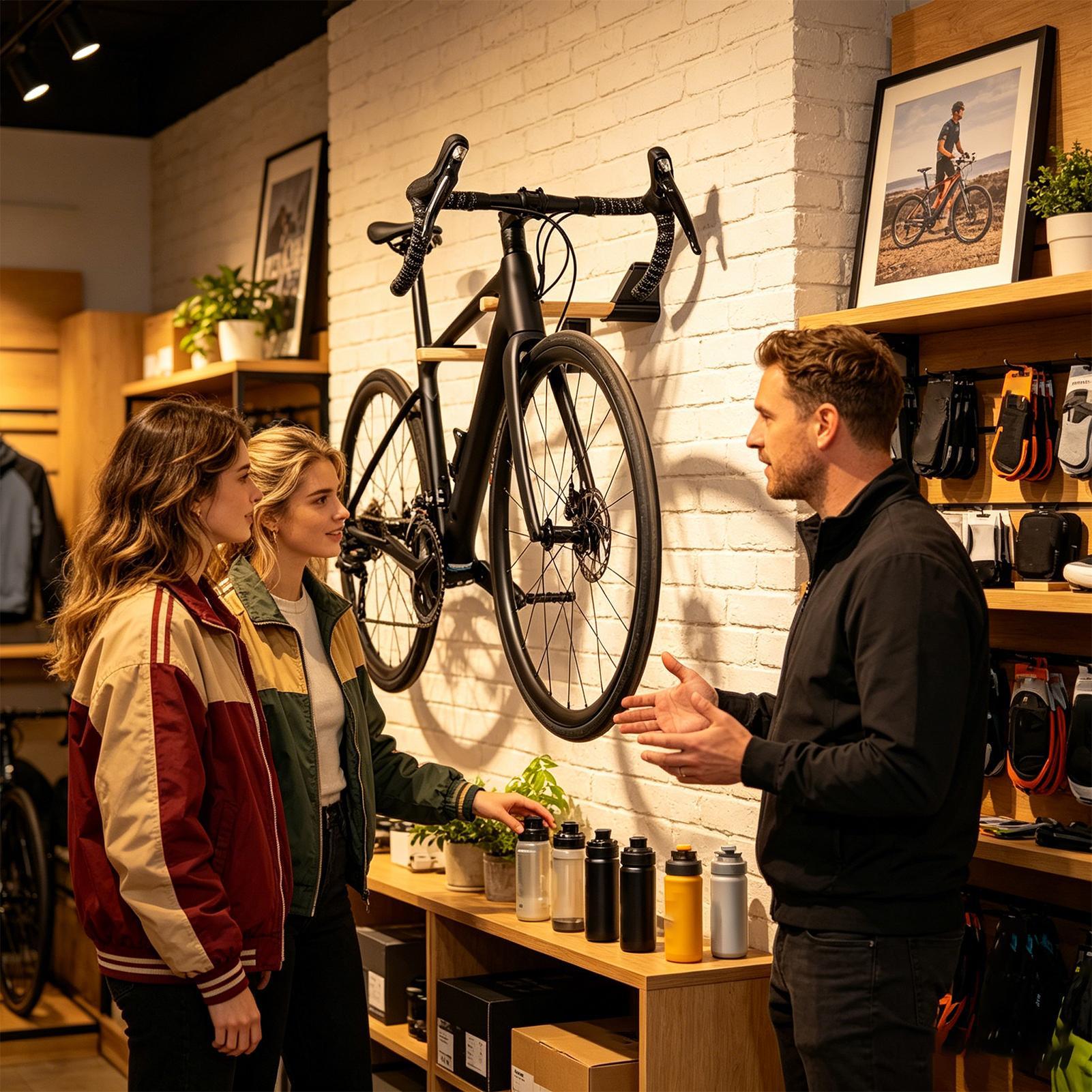 Wall-Mounted Bike Rack-Horizon - Cycling Gear Wall Organizer review and price