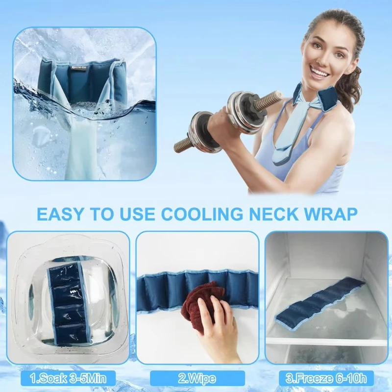 Cooling Ice Scarf for Neck Col - Cycling Heat Gear review and price