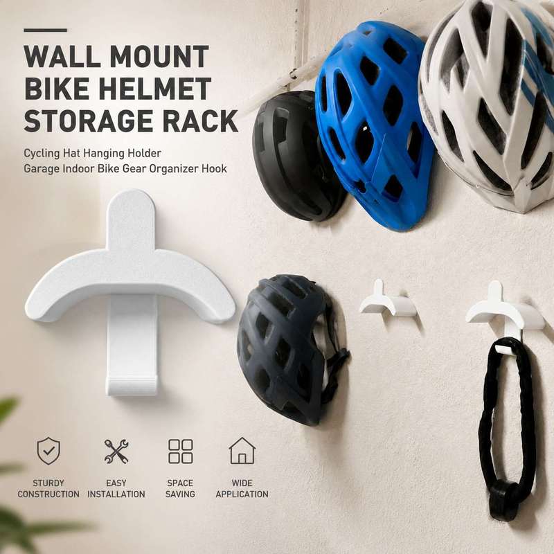 Wall Mount Bike Helmet Storage - Cycling Gear Wall Organizer review and price