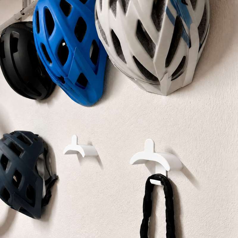 Wall Mount Bike Helmet Storage - Cycling Gear Wall Organizer review and price