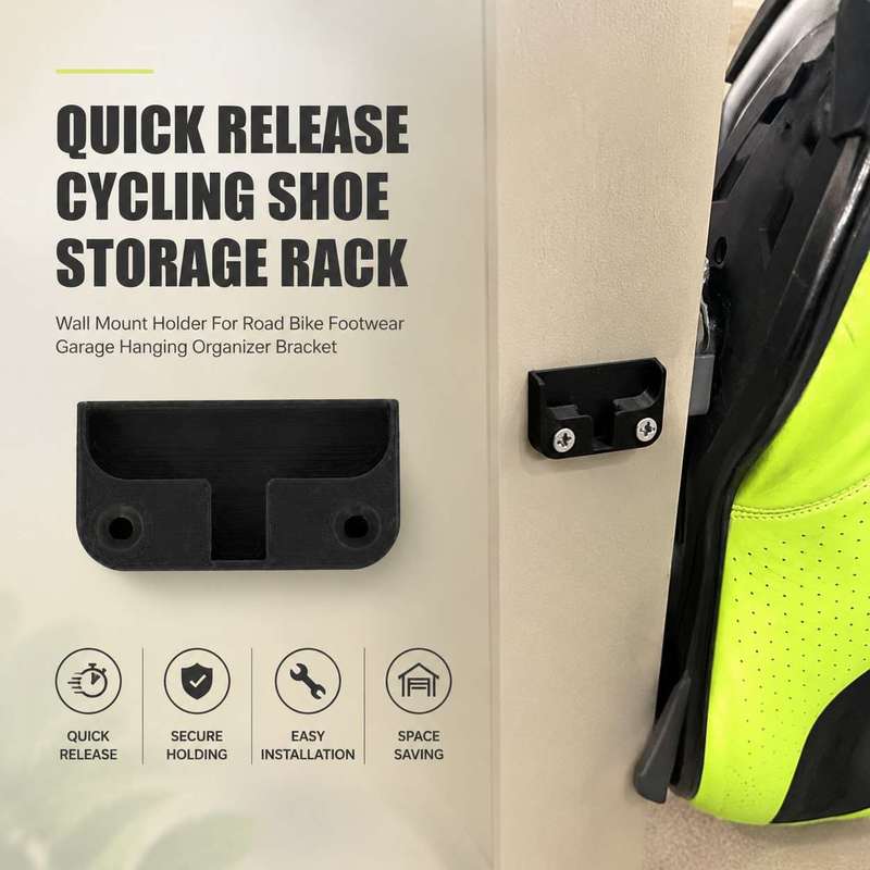 Quick Release Cycling Shoe Sto - Cycling Gear Wall Organizer review and price