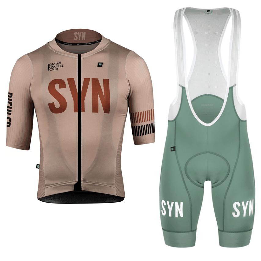 SYN Brown Cycling Clothing men - Cycling Gear Clothing review and price