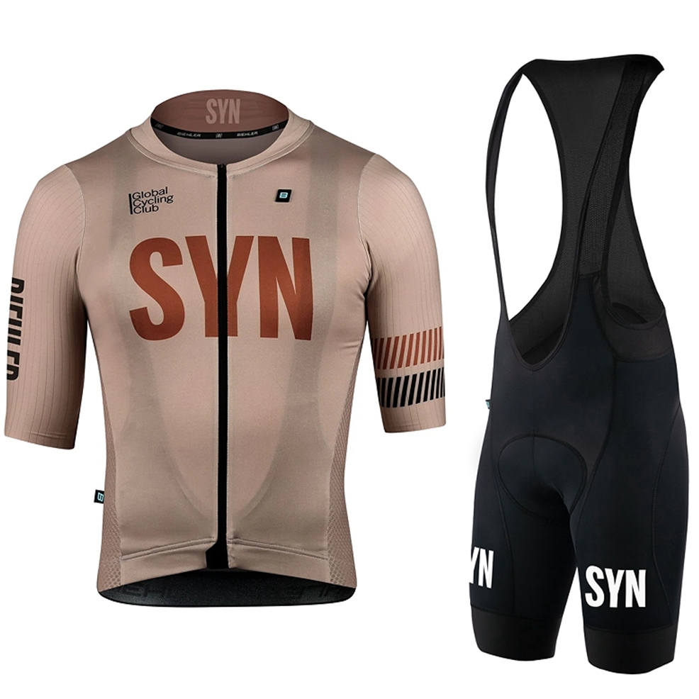 SYN Brown Cycling Clothing men - Cycling Gear Clothing review and price