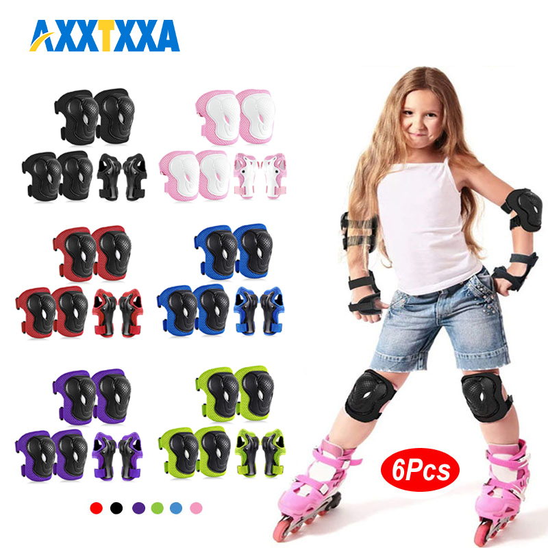6Pcs Kids Knee Pads Elbow Pads - Cycling Safety Gear For Kids review and price