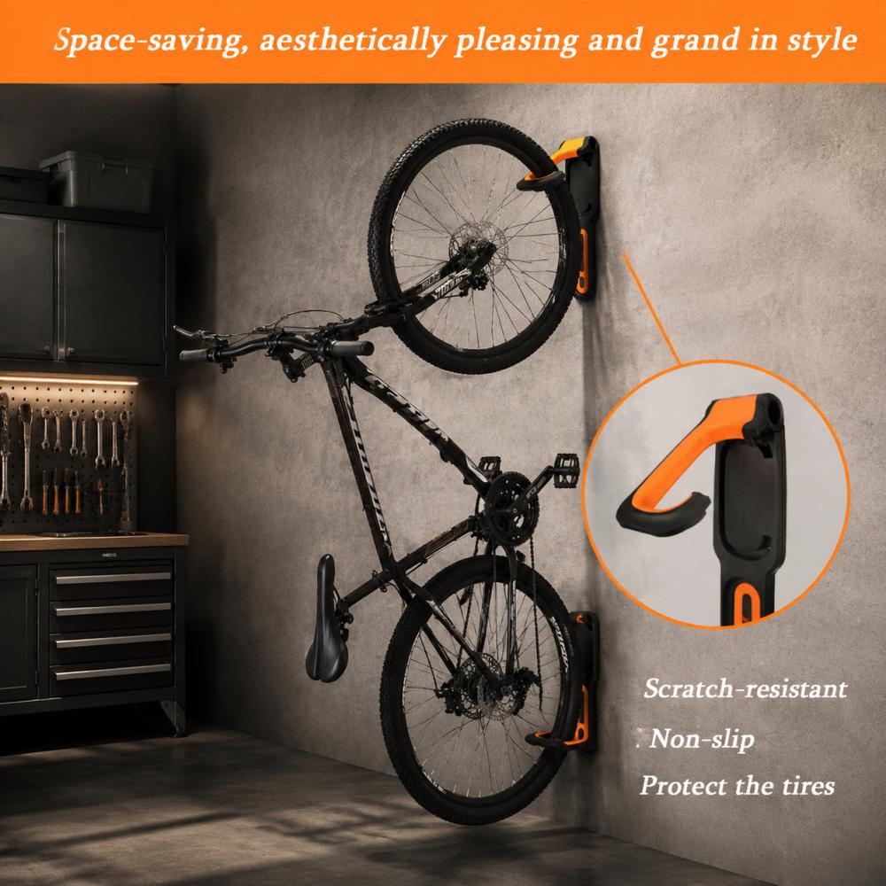 DOMEN Bicycle Wall Mount Rack  - Cycling Gear Wall Organizer review and price