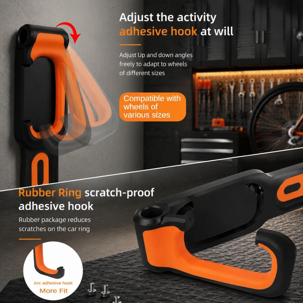 DOMEN Bicycle Wall Mount Rack  - Cycling Gear Wall Organizer review and price
