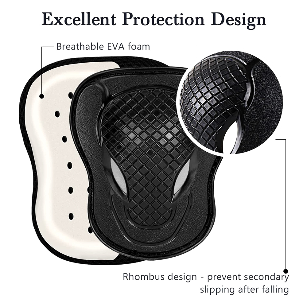 GOMOREON 6Pcs/Set Kids Safety  - Cycling Safety Gear For Kids review and price