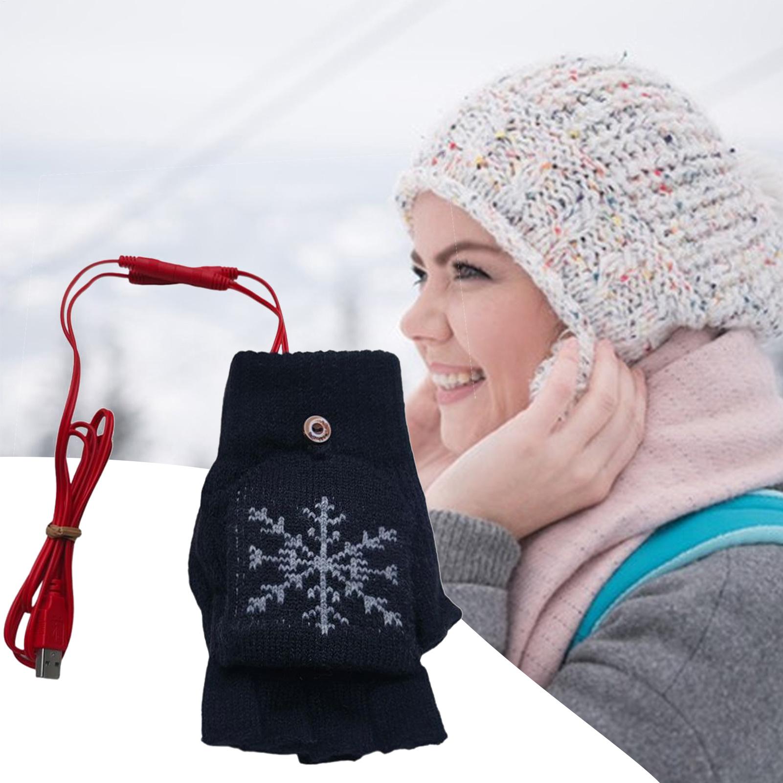 Heated Gloves Fingerless USB H - Cycling Heat Gear review and price