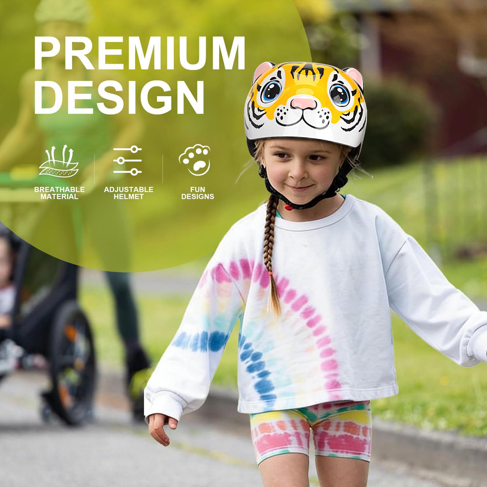 Kids Helmet Tiger Pattern Adju - Cycling Safety Gear For Kids review and price