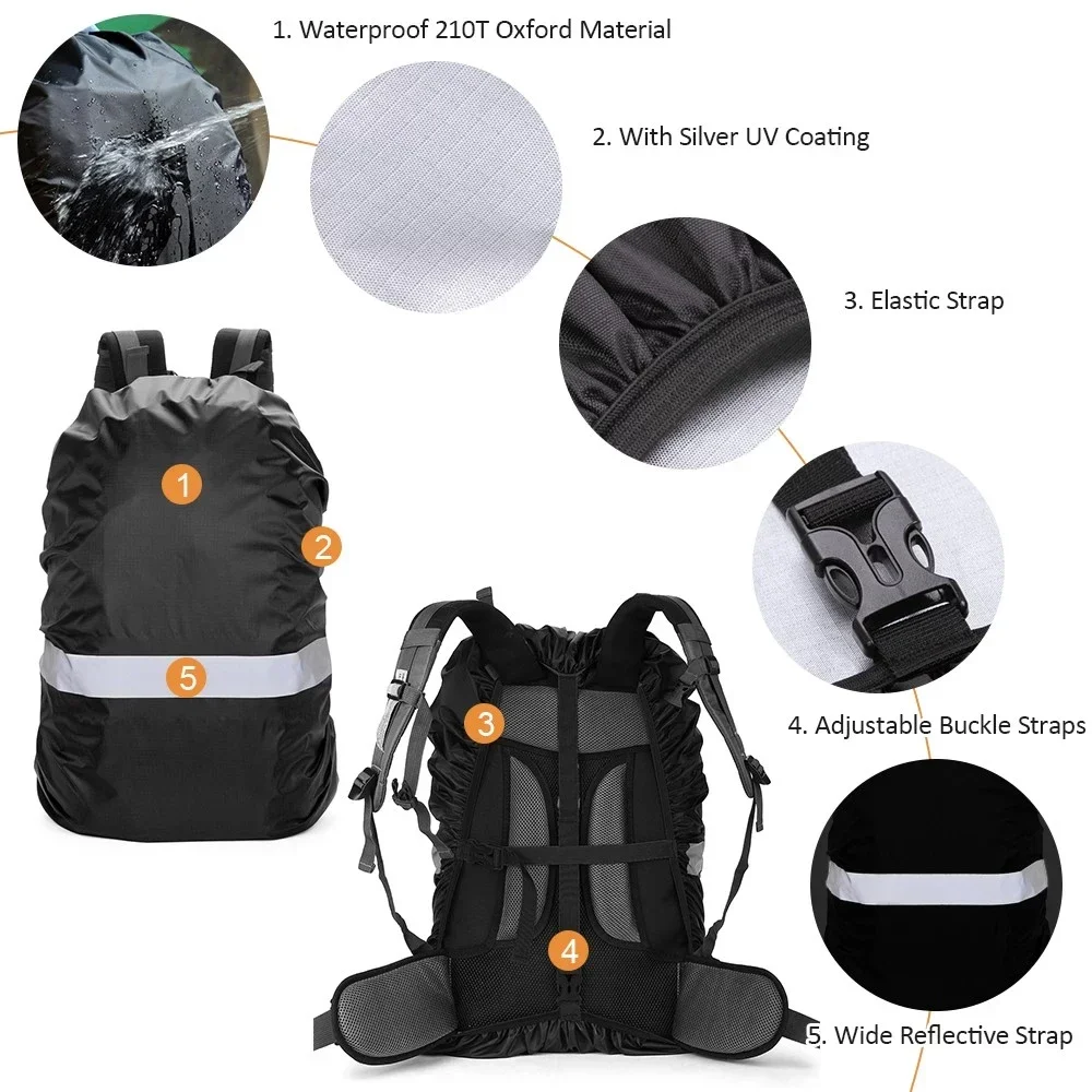 Waterproof Backpack Rain Cover - Cycling Gear Backpack review and price