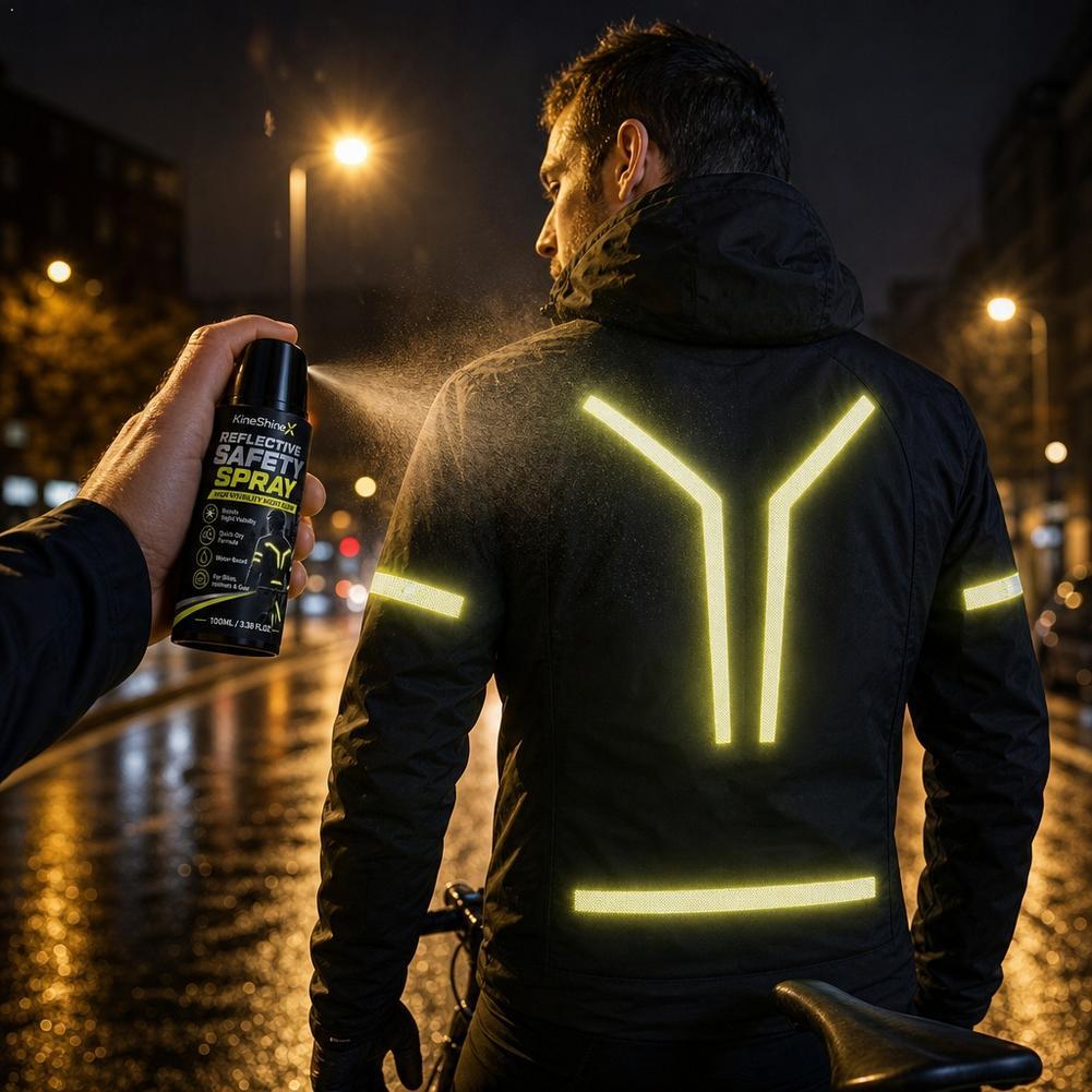 Night Reflective Safety Spray  - Cycling Gear Backpack review and price