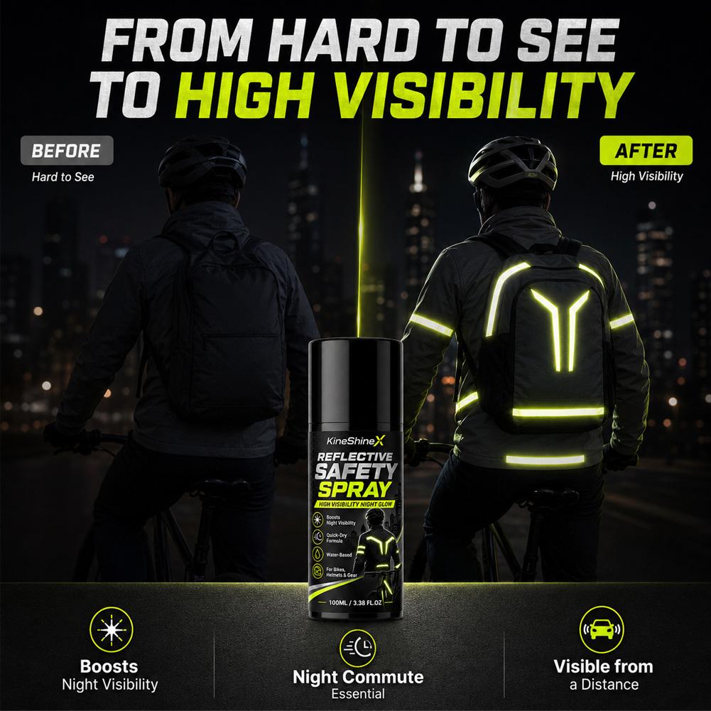 Night Reflective Safety Spray  - Cycling Gear Backpack review and price