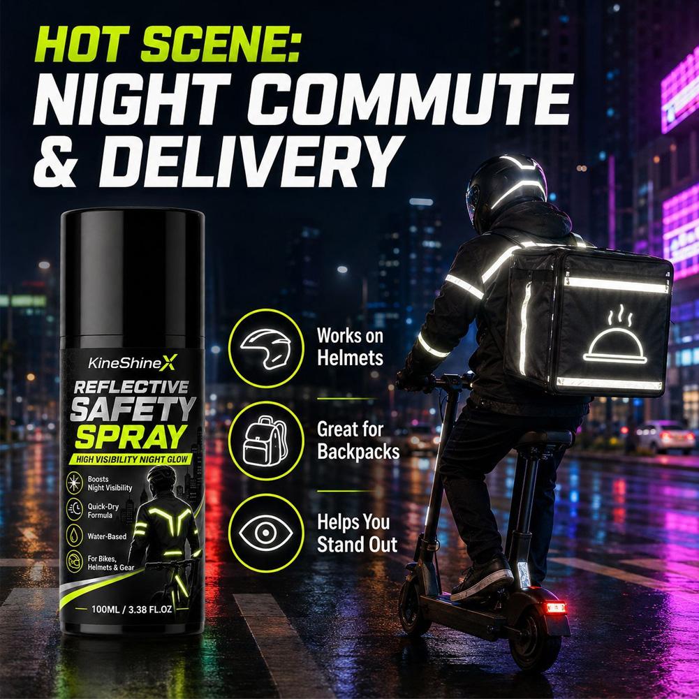 Night Reflective Safety Spray  - Cycling Gear Backpack review and price