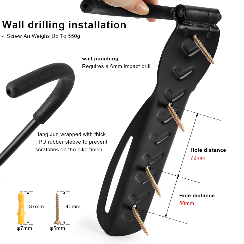 Bicycle Stand Wall Mount Bike  - Cycling Gear Wall Organizer review and price